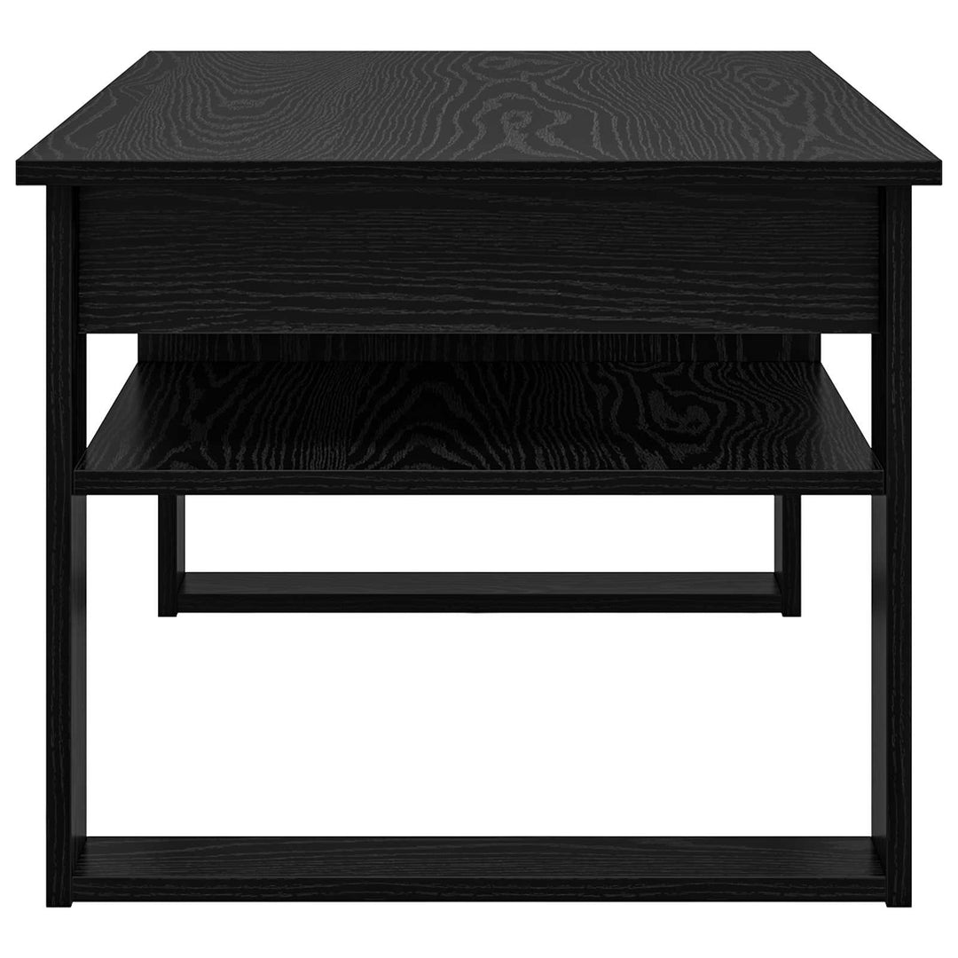 Sofabord Sort eg 96 x 54 x 44 cm Konstrueret træ