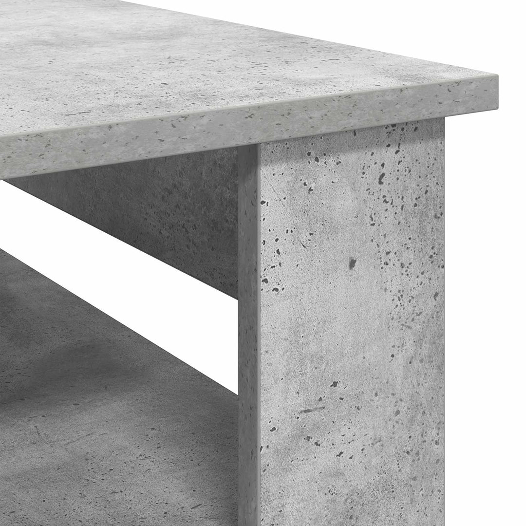 Sofabord Beton Grå 96 x 54 x 44 cm Konstrueret træ