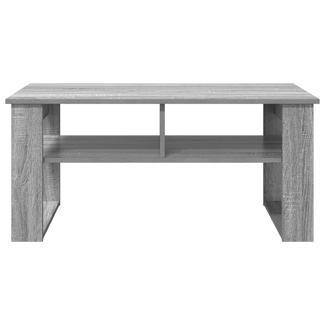 Sofabord Grå Sonoma 96 x 54 x 44 cm Konstrueret træ