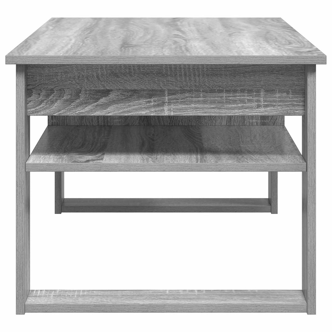 Sofabord Grå Sonoma 96 x 54 x 44 cm Konstrueret træ