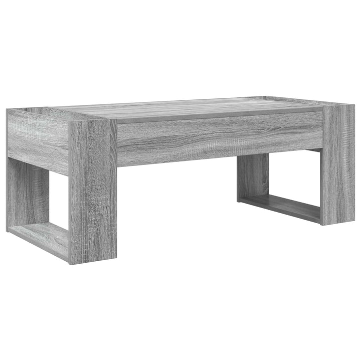 Sofabord Grå Sonoma 110 x 50 x 41 cm Konstrueret træ