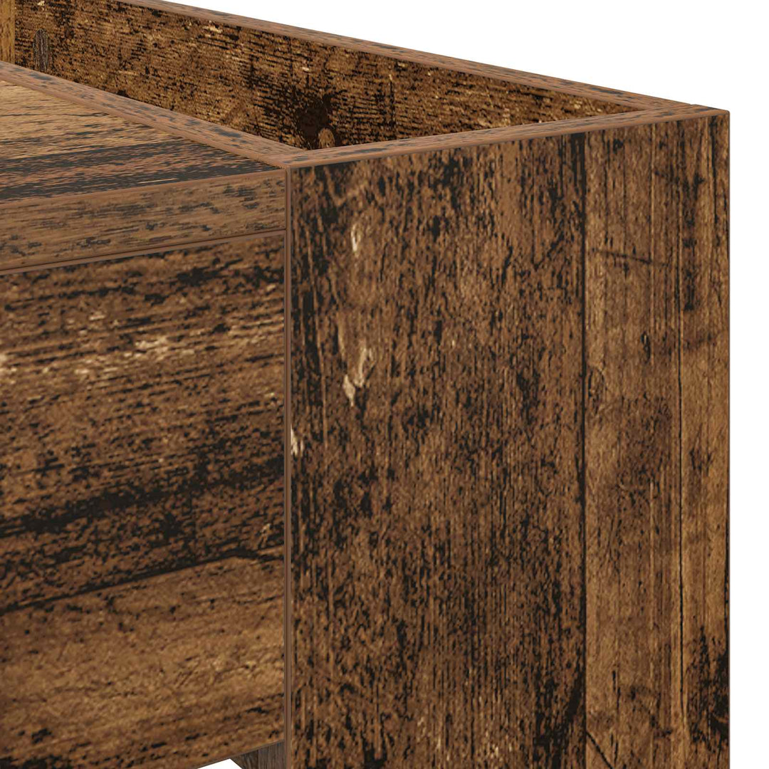 Sofabord Gammelt træ 110 x 50 x 41 cm Konstrueret træ