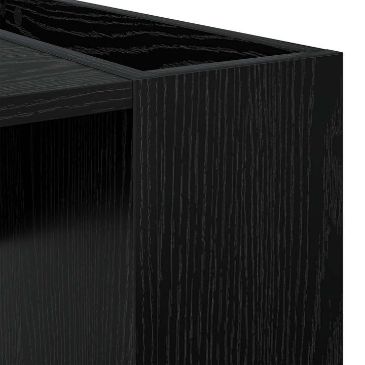 Sofabord Sort eg 95 x 50 x 34 cm Konstrueret træ