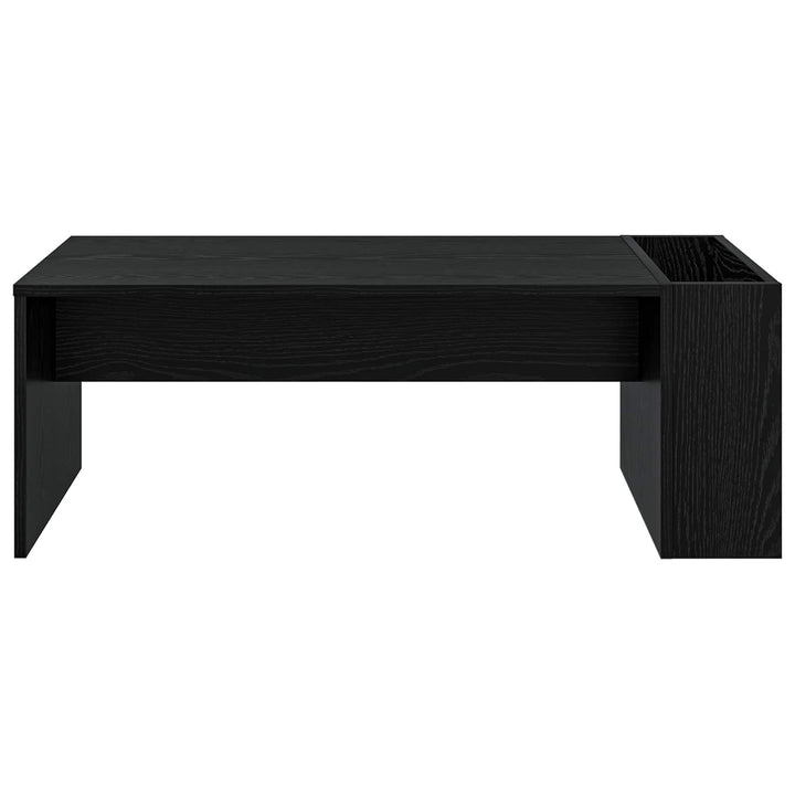 Sofabord Sort eg 95 x 50 x 34 cm Konstrueret træ