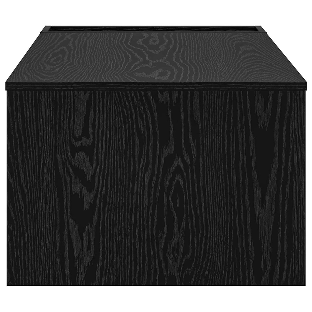 Sofabord Sort eg 95 x 50 x 34 cm Konstrueret træ