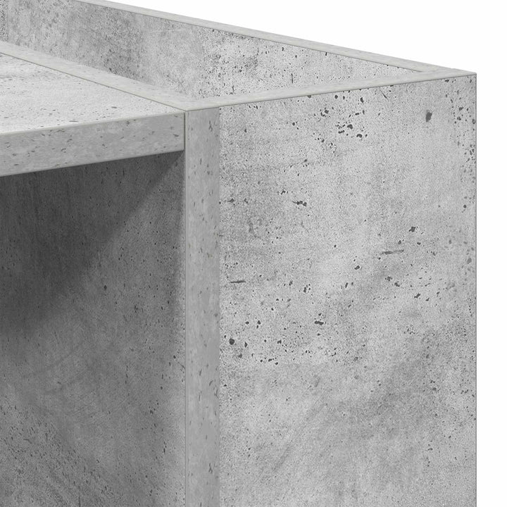 Sofabord Beton Grå 95 x 50 x 34 cm Konstrueret træ