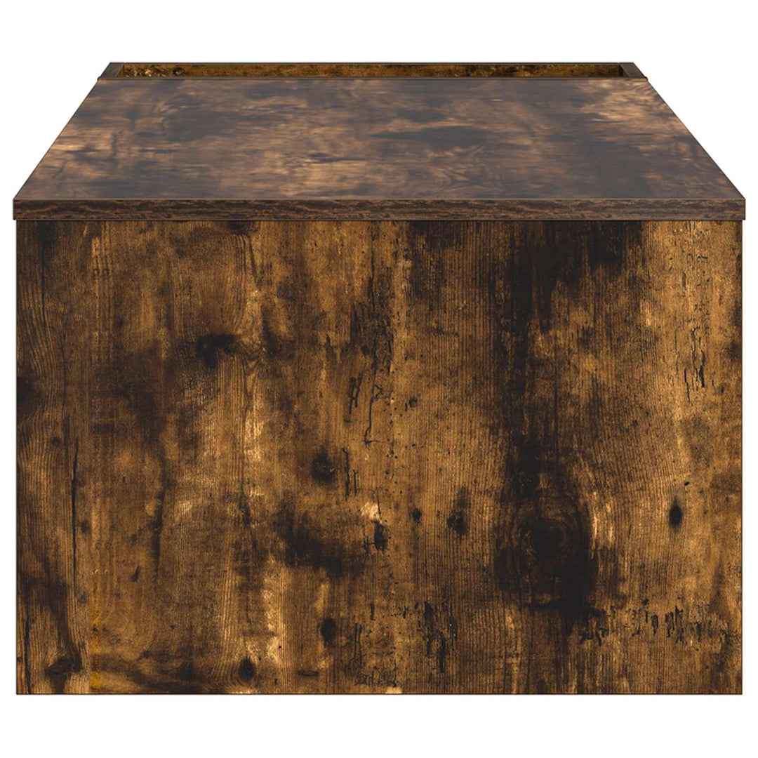 Sofabord Røget eg 95 x 50 x 34 cm Konstrueret træ