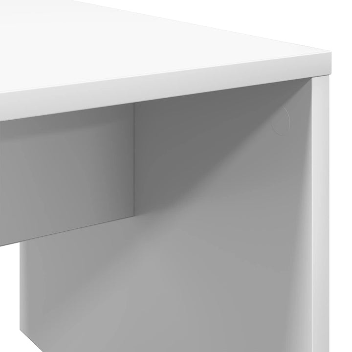 Sofabord Hvid 90 x 45 x 35 cm Konstrueret træ