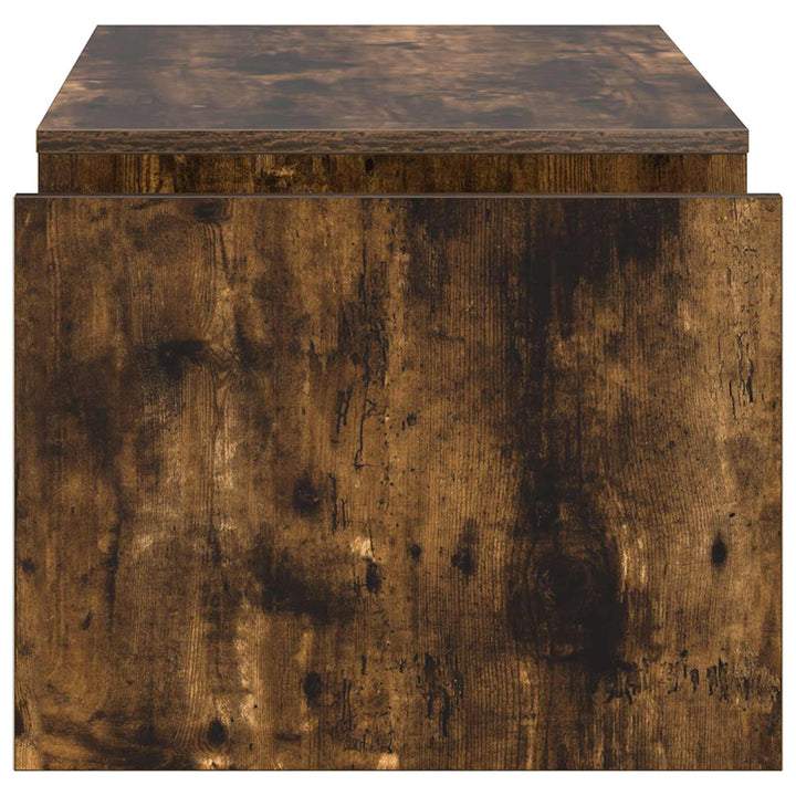Sofabord Røget eg 90 x 45 x 35 cm Konstrueret træ