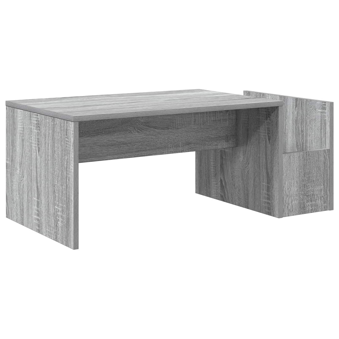 Sofabord Grå Sonoma 90 x 45 x 35 cm Konstrueret træ