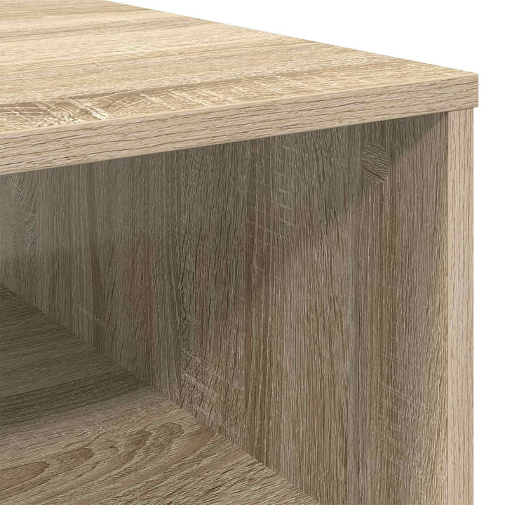 Sofabord med skuffe Sonoma eg 95 x 55 x 31 cm Konstrueret træ