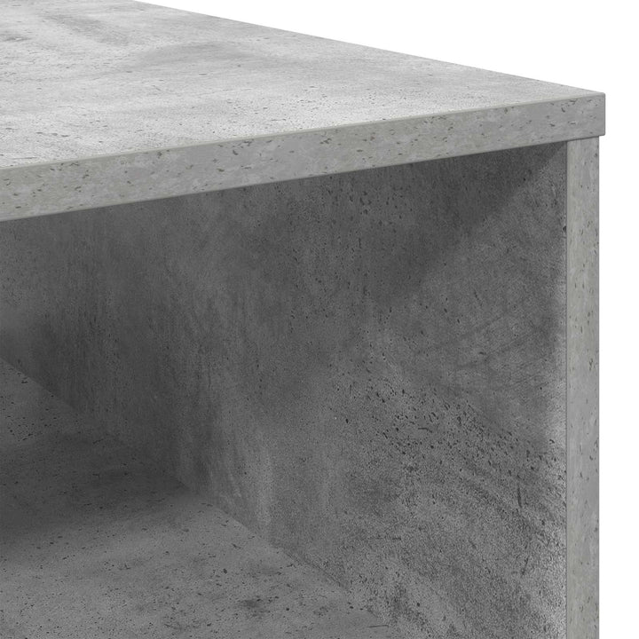 Sofabord med skuffe Beton Grå 95 x 55 x 31 cm Konstrueret træ