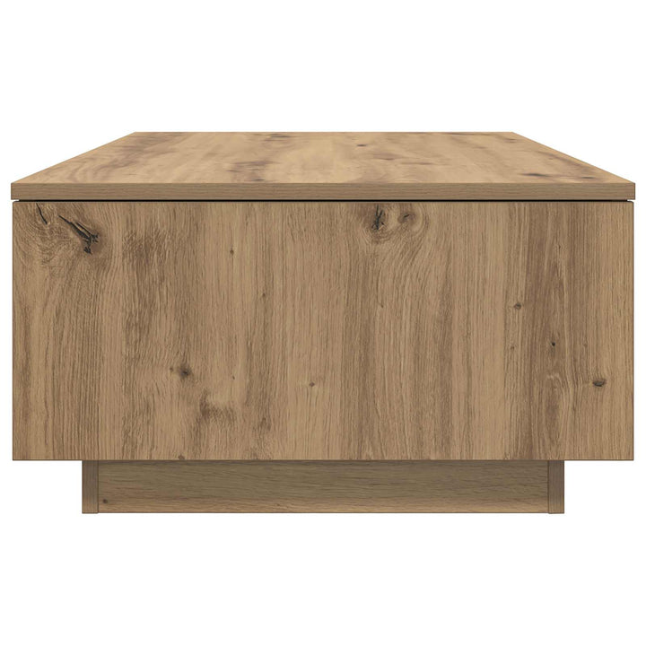 Sofabord Artisan Egetræ 95 x 55 x 31 cm Konstrueret træ