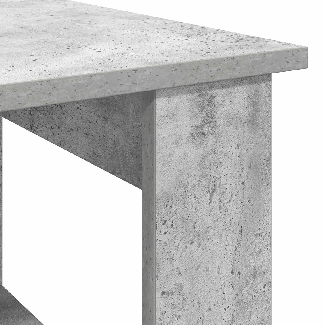 Sofabord Beton Grå 72 x 50 x 50 cm Konstrueret træ