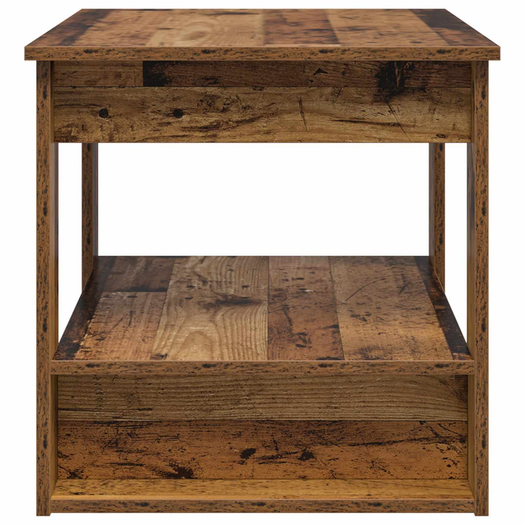 Sofabord Gammelt træ 72 x 50 x 50 cm Konstrueret træ