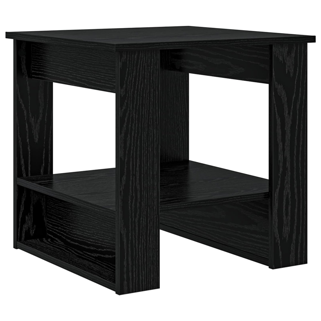 Sofabord Sort eg 51 x 50 x 50 cm Konstrueret træ