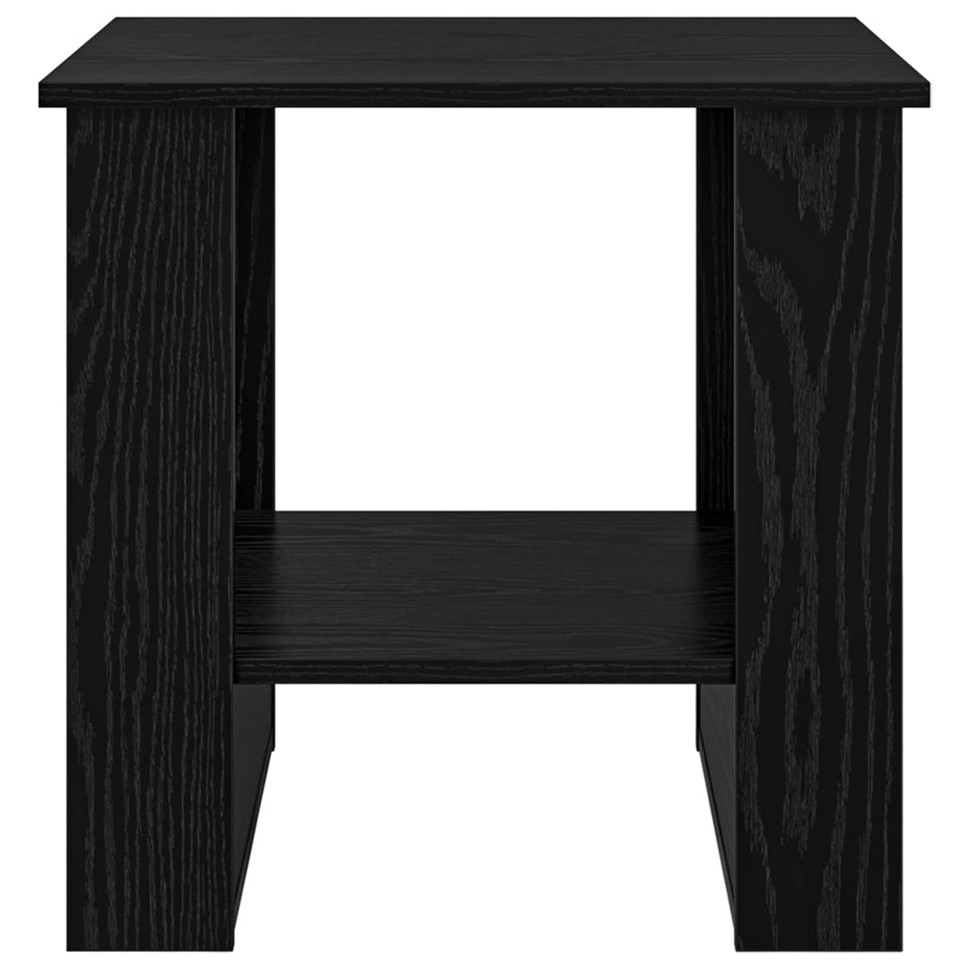 Sofabord Sort eg 51 x 50 x 50 cm Konstrueret træ