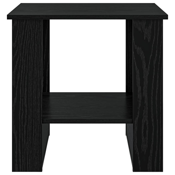 Sofabord Sort eg 51 x 50 x 50 cm Konstrueret træ