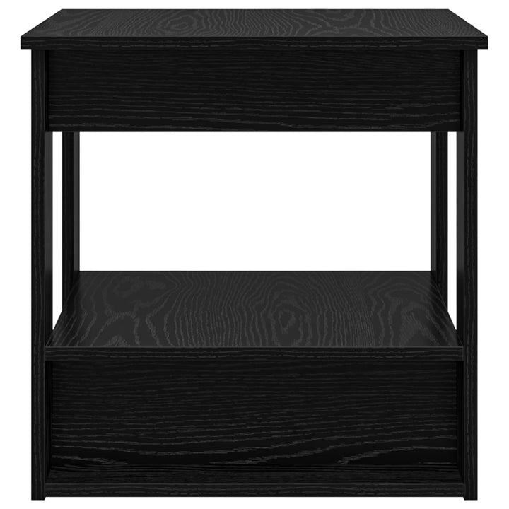 Sofabord Sort eg 51 x 50 x 50 cm Konstrueret træ