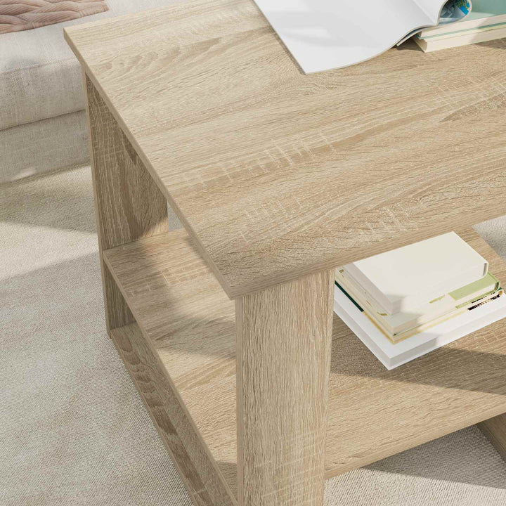 Sofabord Sonoma eg 51 x 50 x 50 cm Konstrueret træ