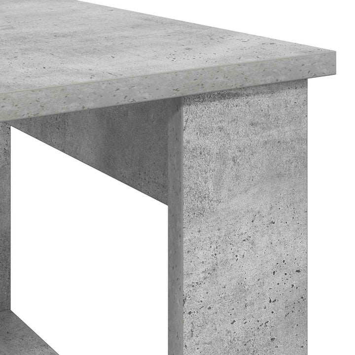 Sofabord Beton Grå 51 x 50 x 50 cm Konstrueret træ