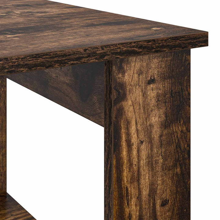 Sofabord Røget eg 51 x 50 x 50 cm Konstrueret træ