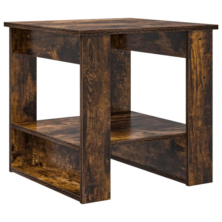 Sofabord Røget eg 51 x 50 x 50 cm Konstrueret træ