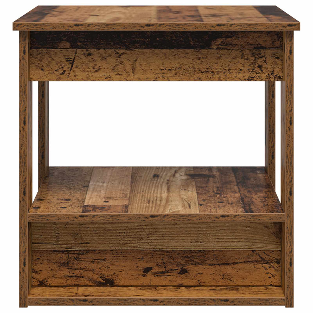 Sofabord Gammelt træ 51 x 50 x 50 cm Konstrueret træ