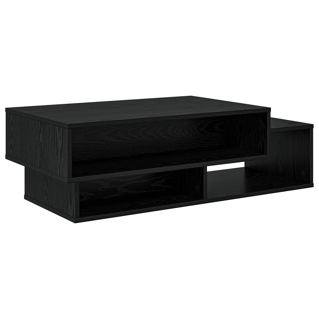 Sofabord Sort eg 105 x 50 x 32,5 cm Konstrueret træ