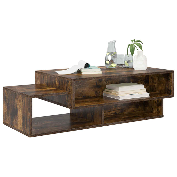 Sofabord Røget eg 105 x 50 x 32,5 cm Konstrueret træ
