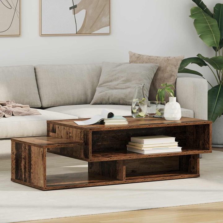 Sofabord Gammelt træ 105 x 50 x 32,5 cm Konstrueret træ