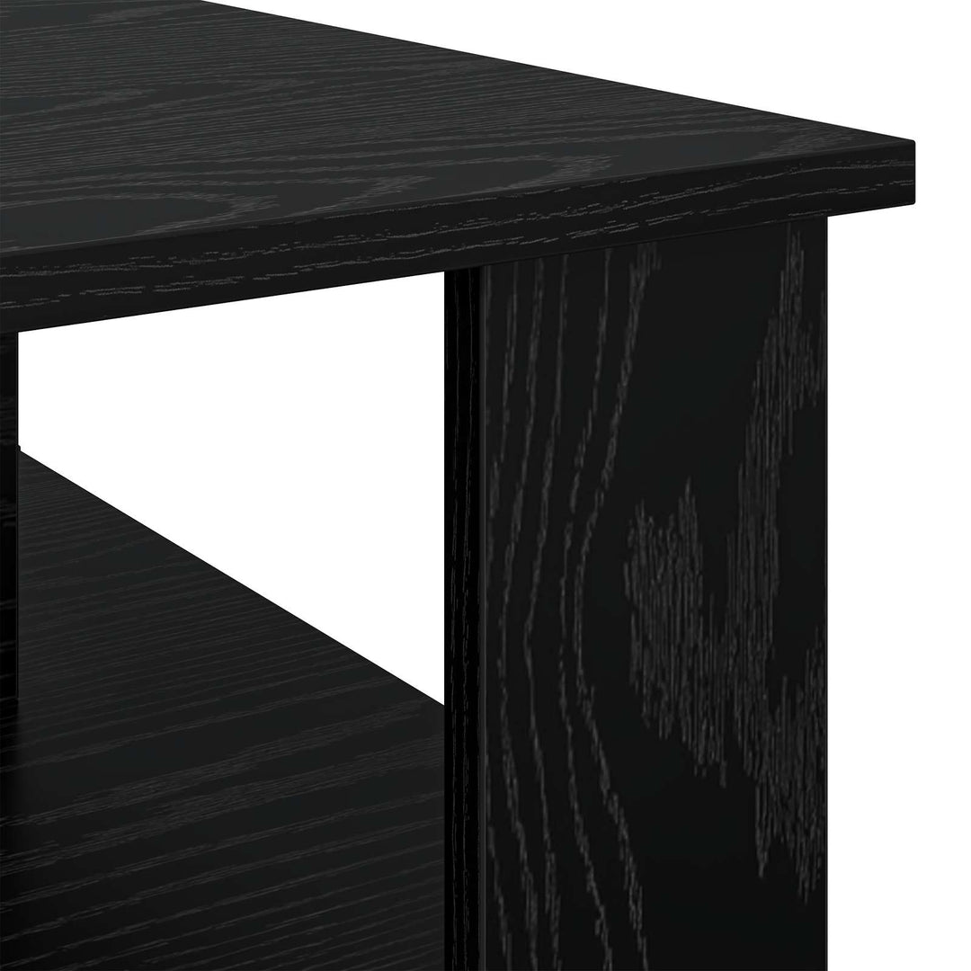 Sofabord Sort eg 90 x 50 x 40 cm Konstrueret træ