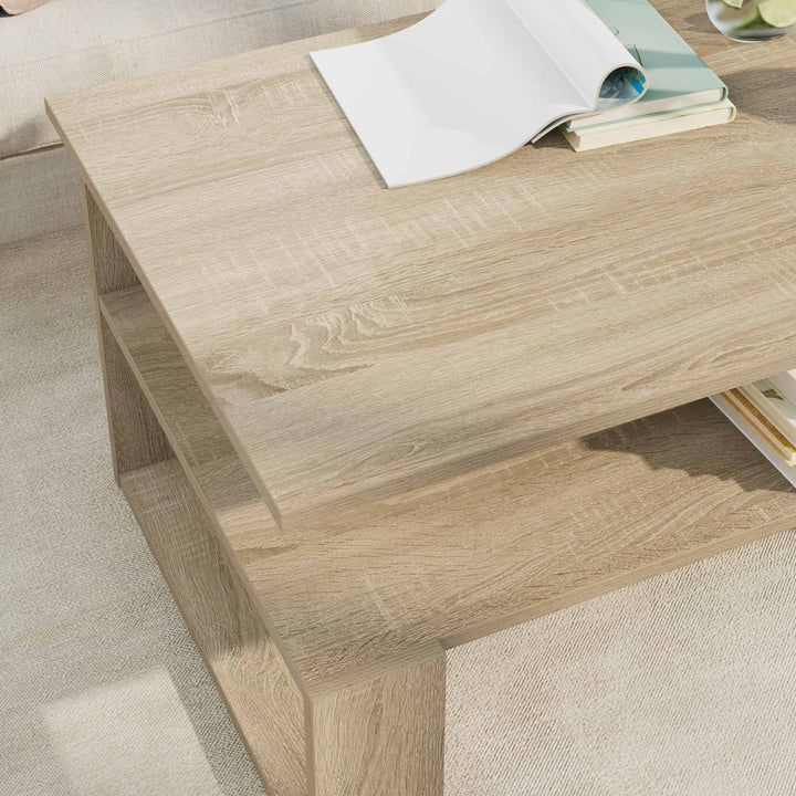 Sofabord Sonoma eg 90 x 50 x 40 cm Konstrueret træ