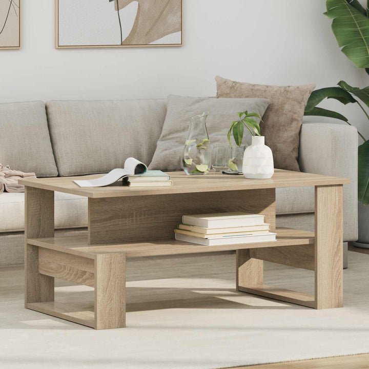 Sofabord Sonoma eg 90 x 50 x 40 cm Konstrueret træ