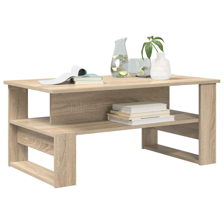 Sofabord Sonoma eg 90 x 50 x 40 cm Konstrueret træ