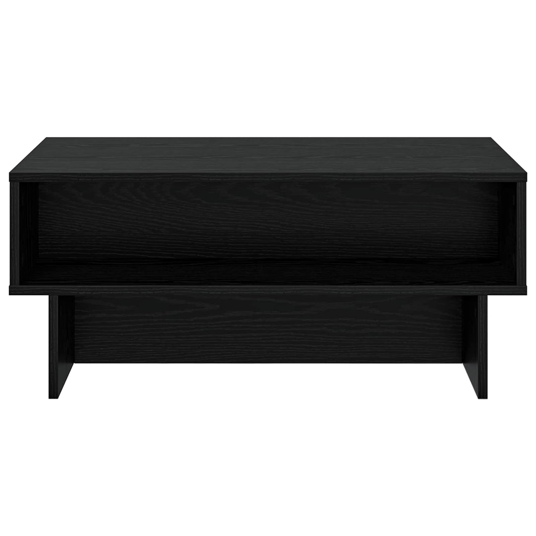 Sofabord Sort eg 80 x 46 x 35 cm Konstrueret træ