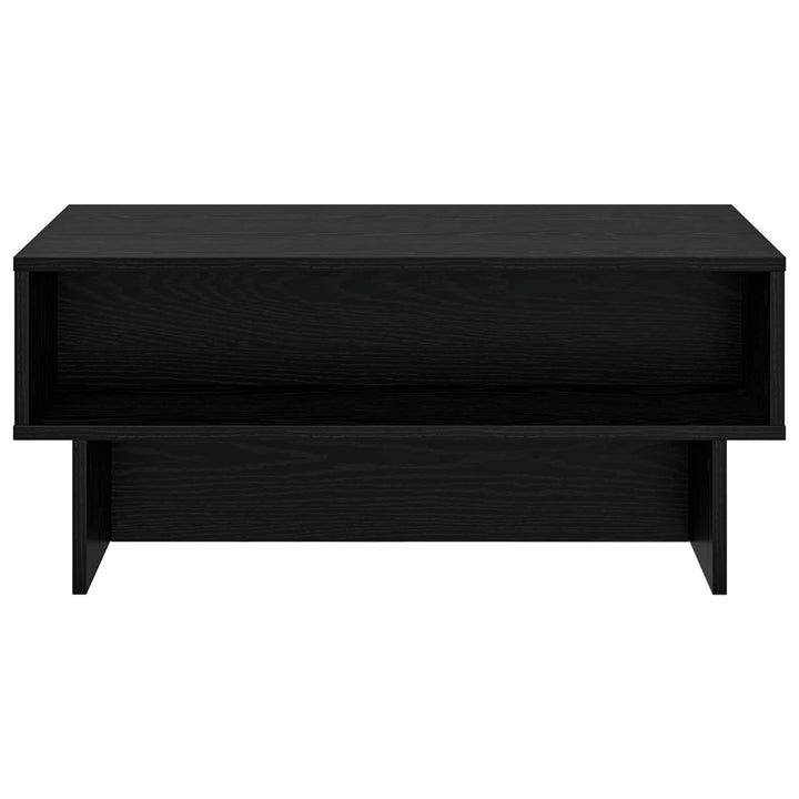 Sofabord Sort eg 80 x 46 x 35 cm Konstrueret træ