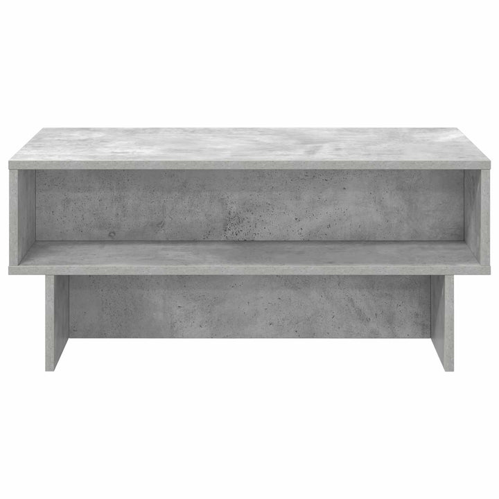 Sofabord Beton Grå 80 x 46 x 35 cm Konstrueret træ
