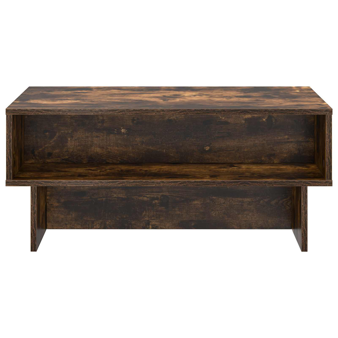Sofabord Røget eg 80 x 46 x 35 cm Konstrueret træ