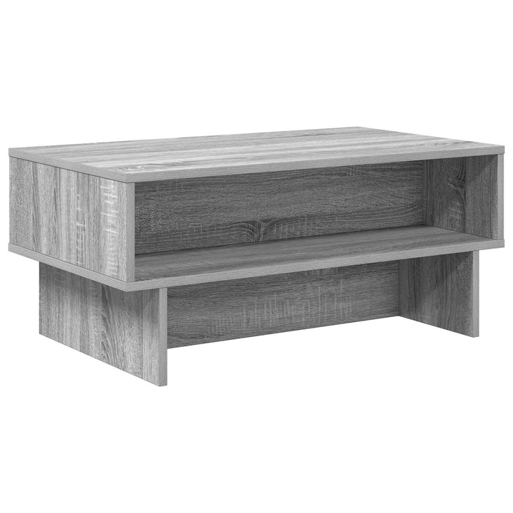 Sofabord Grå Sonoma 80 x 46 x 35 cm Konstrueret træ