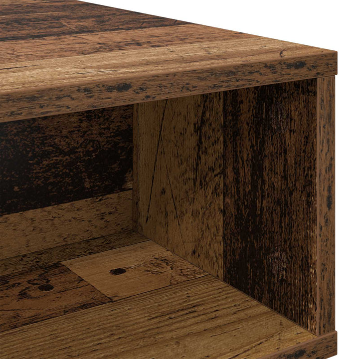 Sofabord Gammelt træ 80 x 46 x 35 cm Konstrueret træ