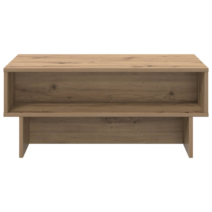 Sofabord Artisan Egetræ 80 x 46 x 35 cm Konstrueret træ