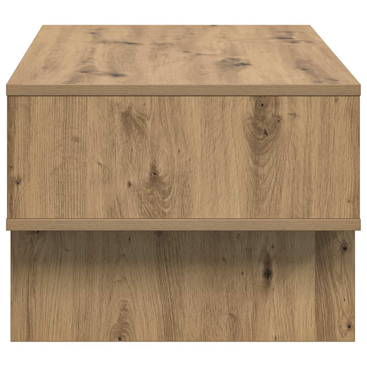 Sofabord Artisan Egetræ 80 x 46 x 35 cm Konstrueret træ