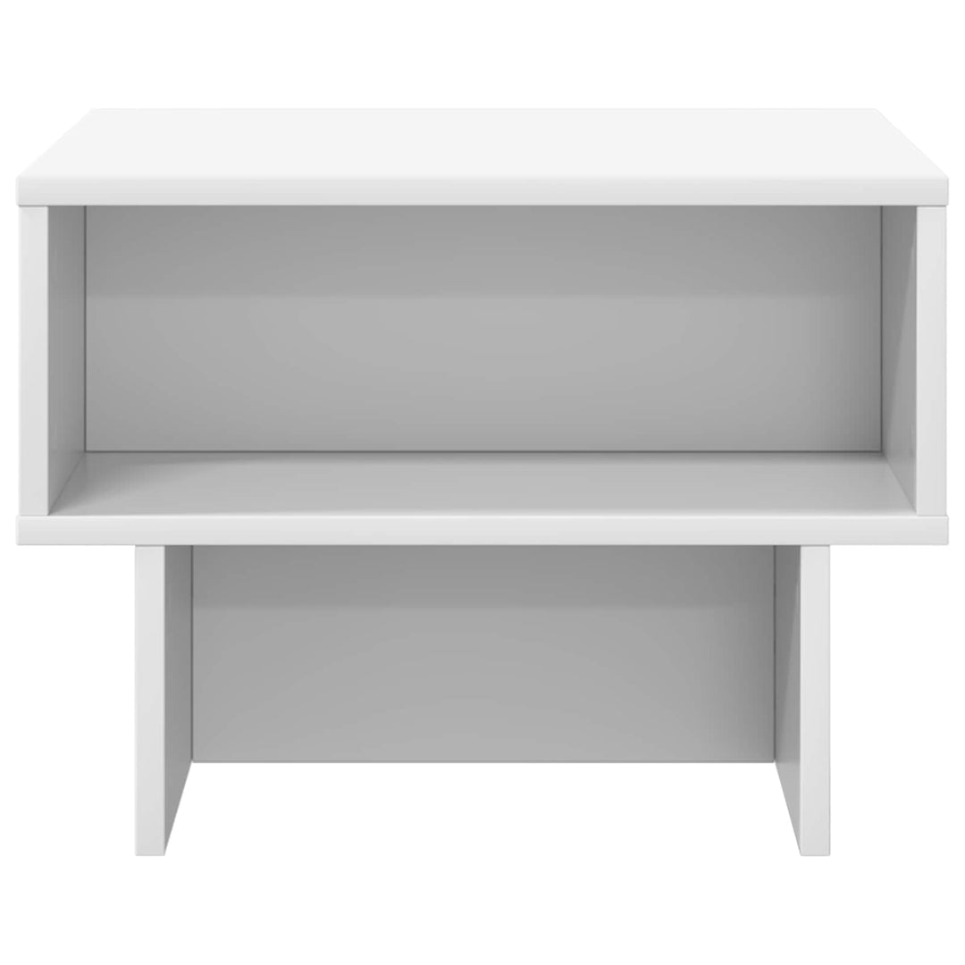 Sofabord Hvid 48 x 46 x 35 cm Konstrueret træ