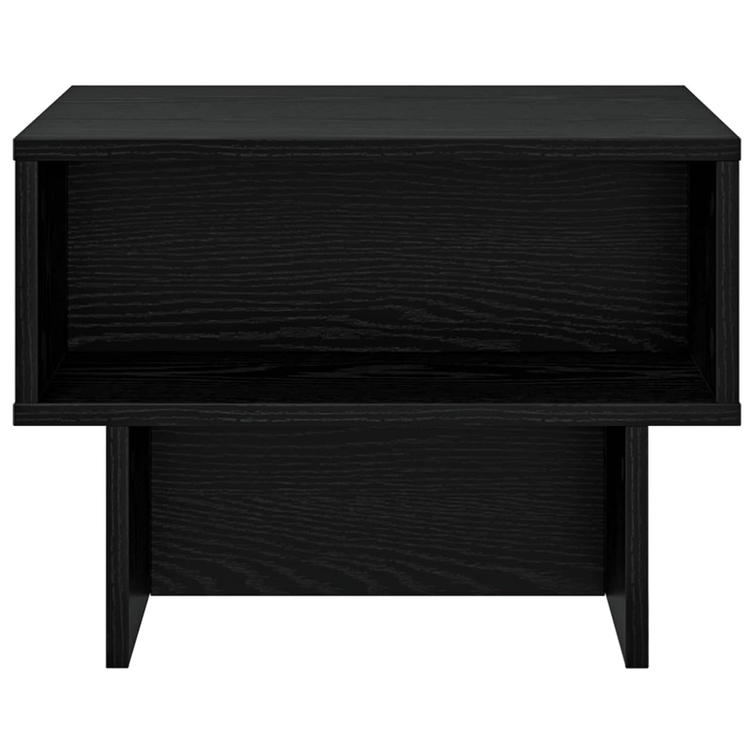 Sofabord Sort eg 48 x 46 x 35 cm Konstrueret træ