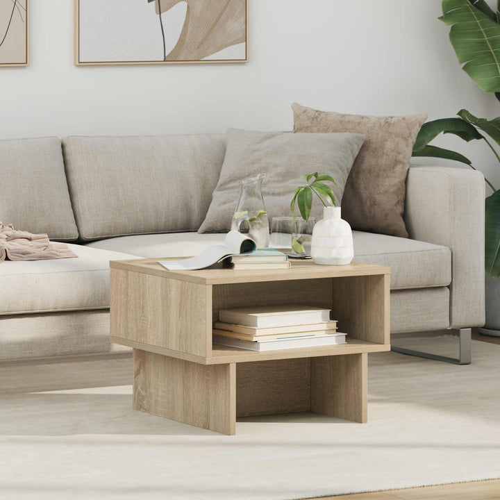 Sofabord Sonoma eg 48 x 46 x 35 cm Konstrueret træ