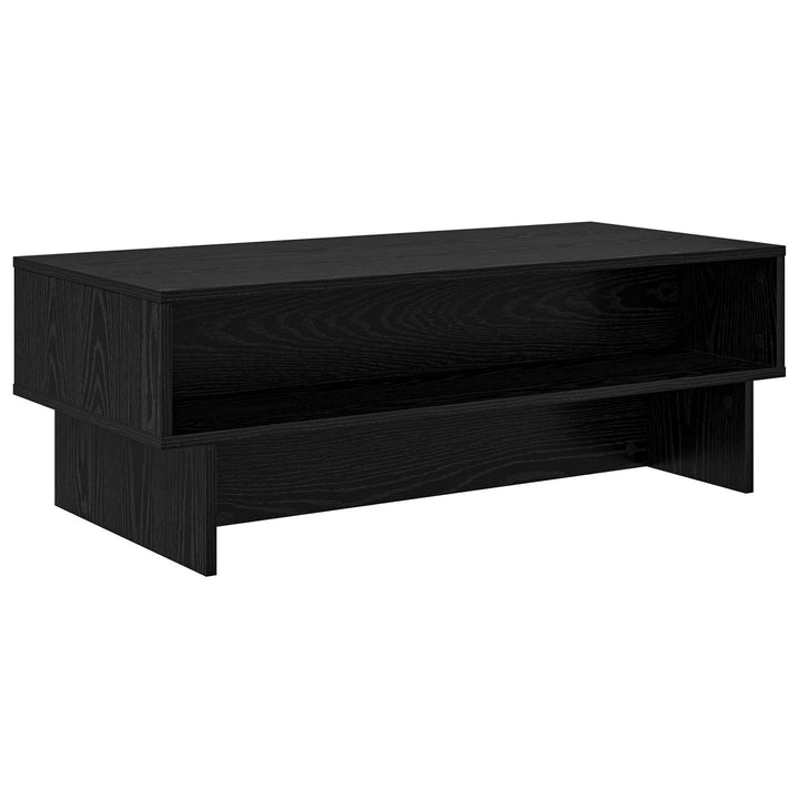 Sofabord Sort eg 100 x 46 x 35 cm Konstrueret træ