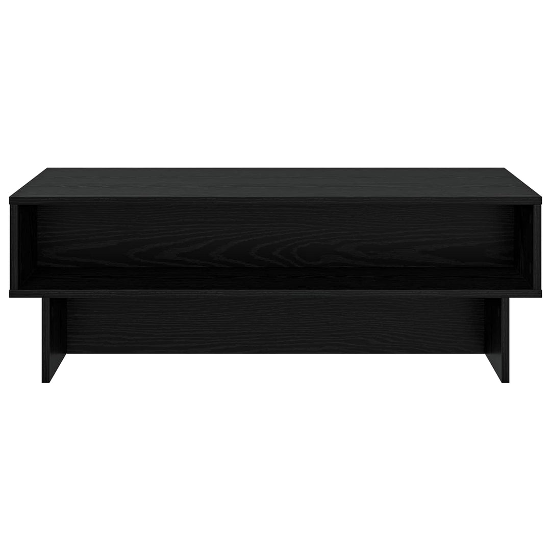 Sofabord Sort eg 100 x 46 x 35 cm Konstrueret træ