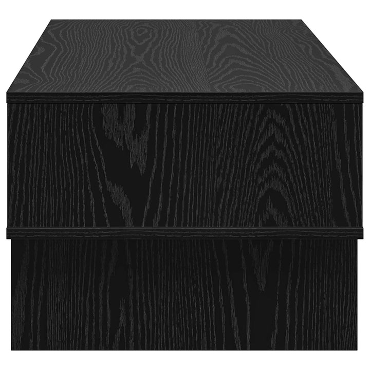 Sofabord Sort eg 100 x 46 x 35 cm Konstrueret træ