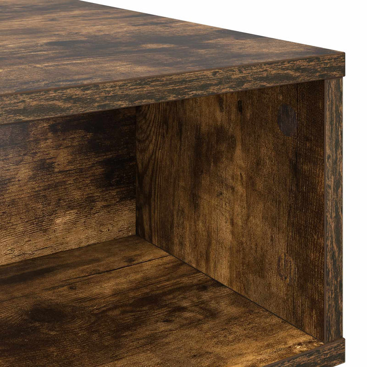 Sofabord Røget eg 100 x 46 x 35 cm Konstrueret træ